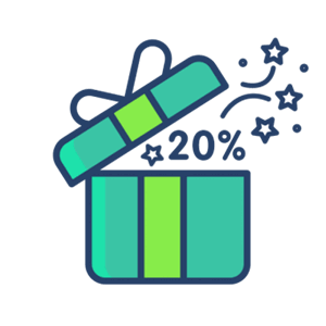 Thêm 20% Quà Tặng